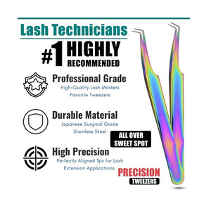Lash Tweezers for Volume & Isolation Lashes - Cross Edge Corporation