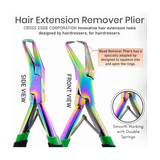 Rainbow Professional Hair Extension Tools Kit - Cross Edge Corporation