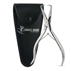 Silver Hair Extension Micro Beads & Tape in Remover Plier - Cross Edge Corporation