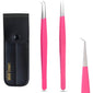  Extensions Pro Lash Tweezers for Volume Isolation set