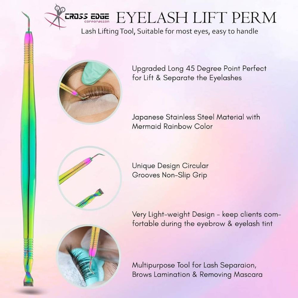 lash Lift Perm Tool Separator, Lash with Eye Separation Comb Stainless Steel - Cross Edge Corporation