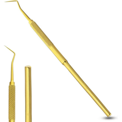 Gold Perming Tinting Curling Lash lift Dimond grip with Eye Separation Comb - Cross Edge Corporation