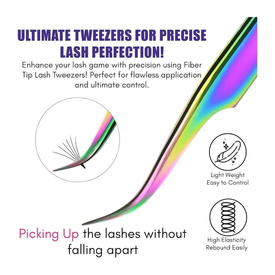Lash Tweezers for Eyelash Extensions - Cross Edge Corporation