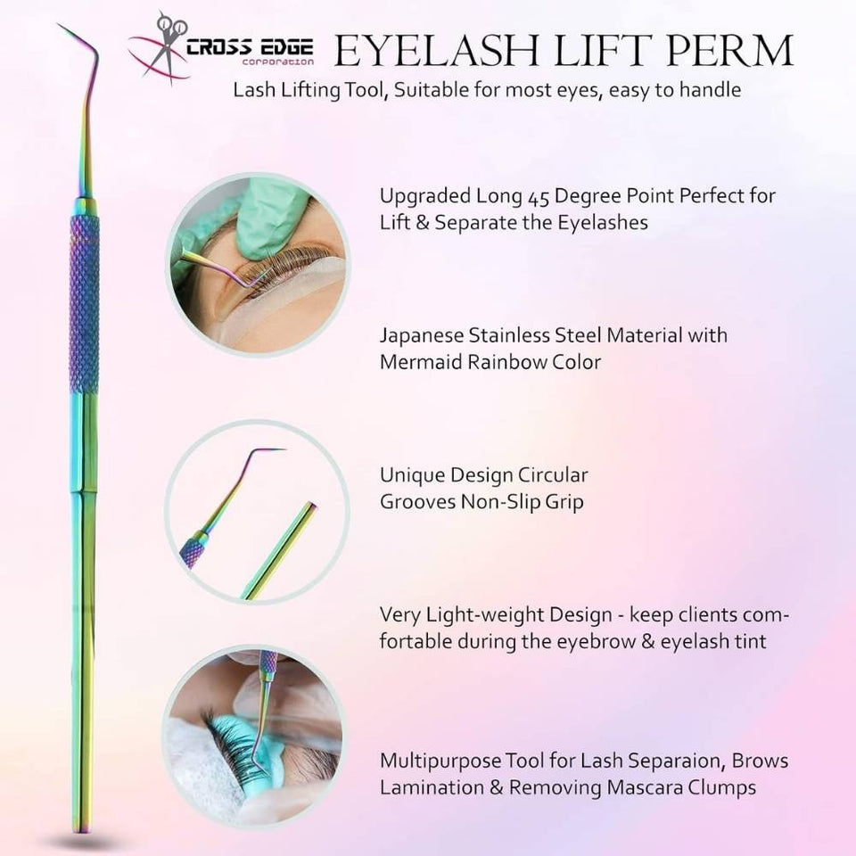 Professional Lash Lift Perm Tool with Separating Comb - Cross Edge Corporation