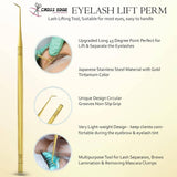 Gold Lash Lift Perm Tool with Separating Comb - Cross Edge Corporation