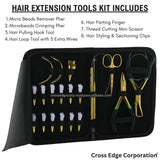 Hair extension tools including | Micro Beads Remover Pliers | Multipurpose Thread cutting Scissor