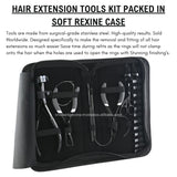 Hair extension tools including | Tape in Plier | 3 Hole Micro Beads & Nano Rings Plier