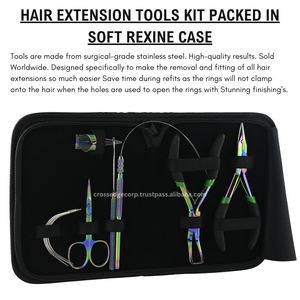 Hair extension tools including | Hair Extension Loop & Crochet Hook Tools | Hair Extension Applicator Tools