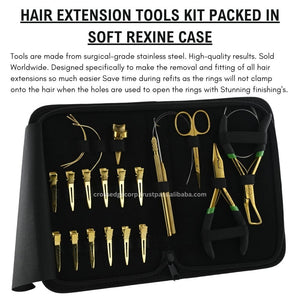 Hair extension tools including | Hair Extension Applicator Tools | Hair Extension Loop & Crochet Hook Tools