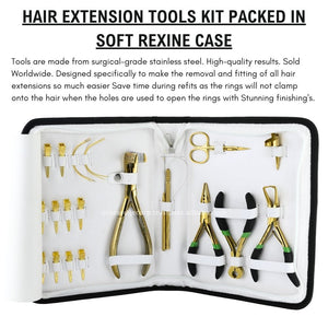 Hair extension tools including | Tape in Extension Plier | Keratin Bond Cutter