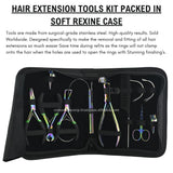 Rainbow All in one Hair extension tools | The Keratin Bond Cutter| Tape in Extension Plier