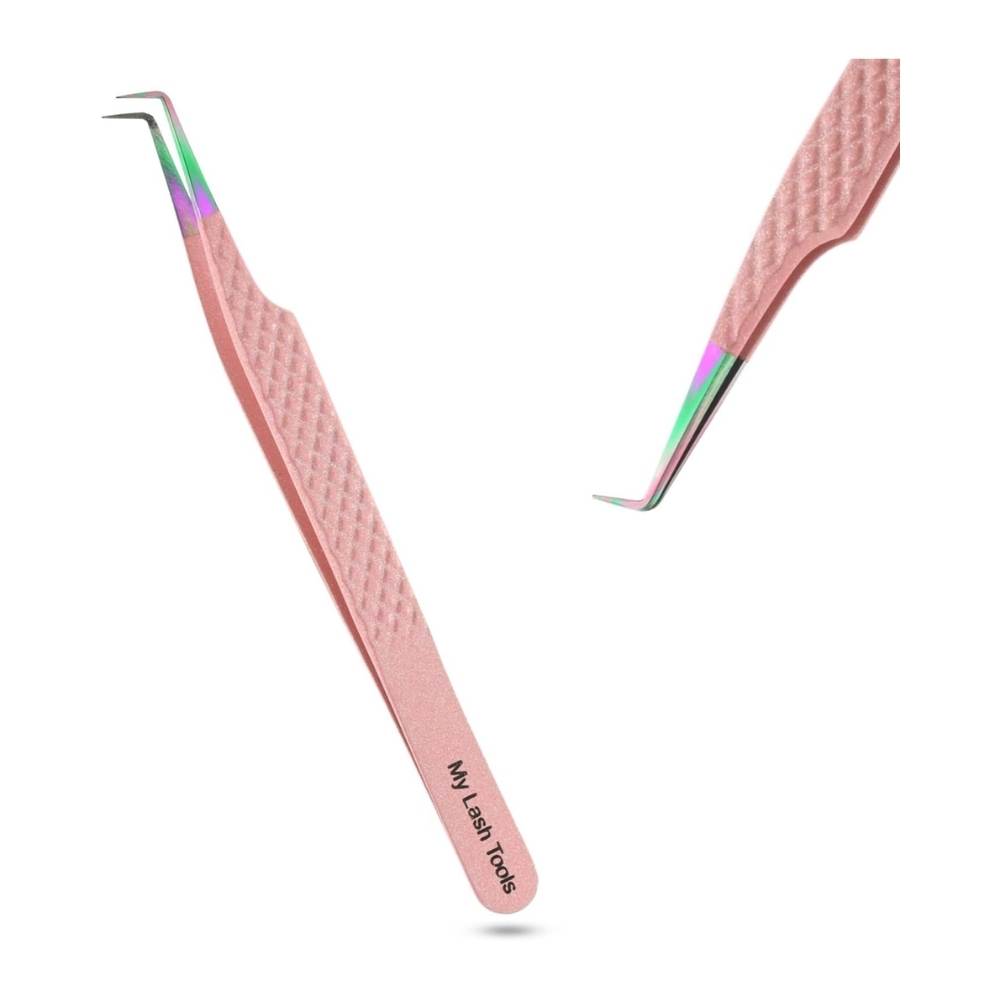 Isolation Fiber Tip Lash Tweezers for Eyelash Extensions - Cross Edge Corporation