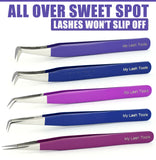 5Pcs Stainless Steel Boot Volume Eye Lash Tweezer for Lash Experts