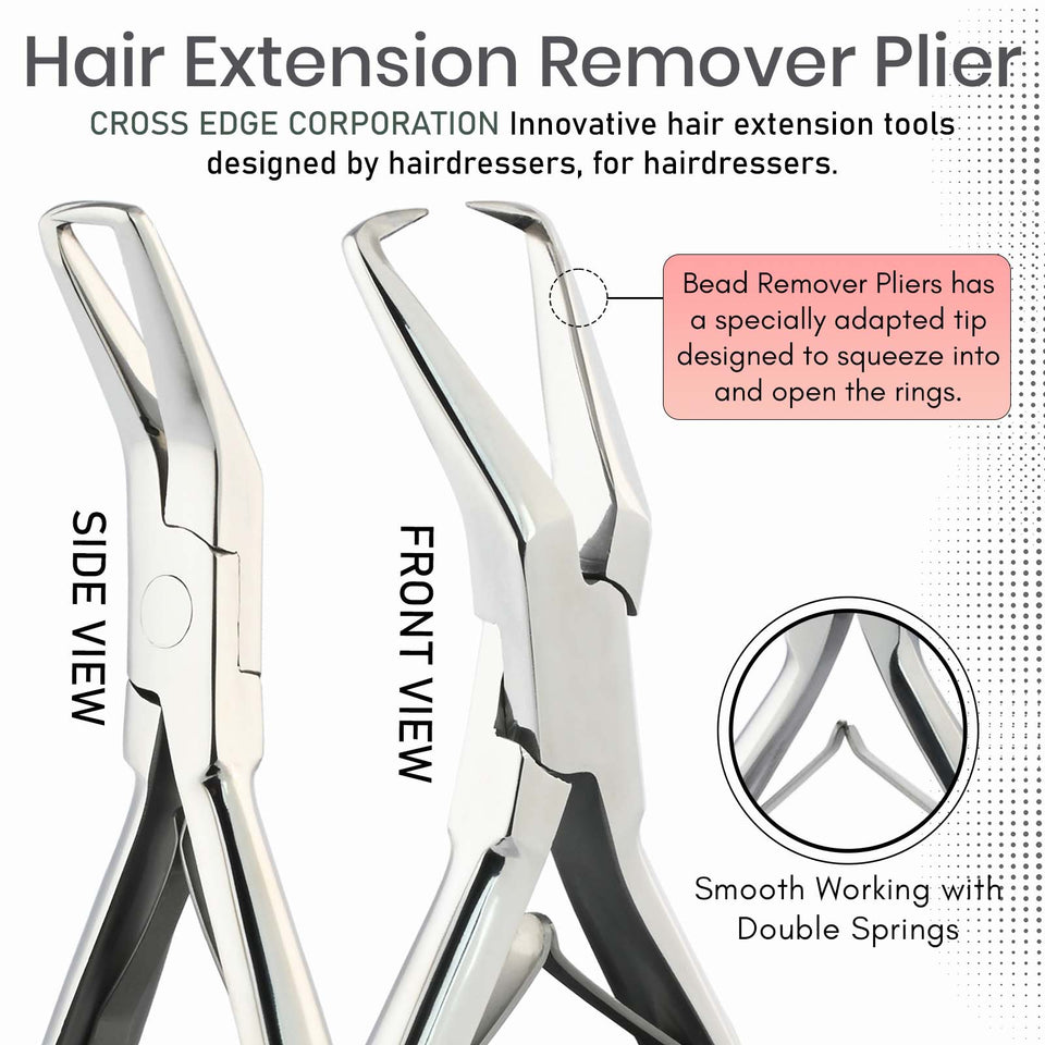Pro Hair Extension Tools Kit Microlink Bead Remover Plier for Hair  Extensions