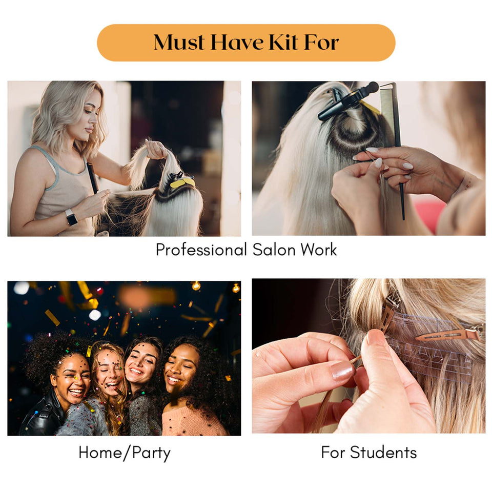  My Hair Tools Professional Hair Extension Tools Kit